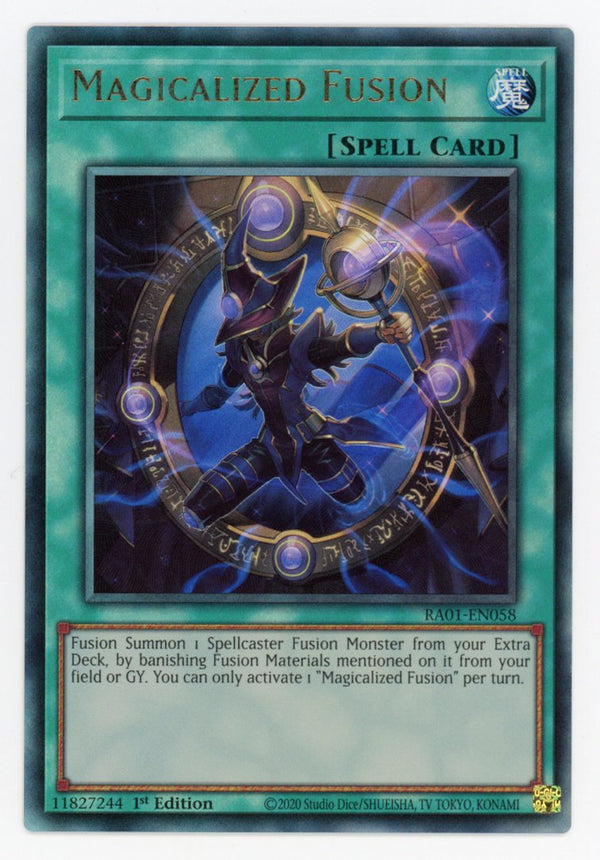 RA01-EN058 - Magicalized Fusion - Ultimate Rare - Normal Spell - Rarity Collection