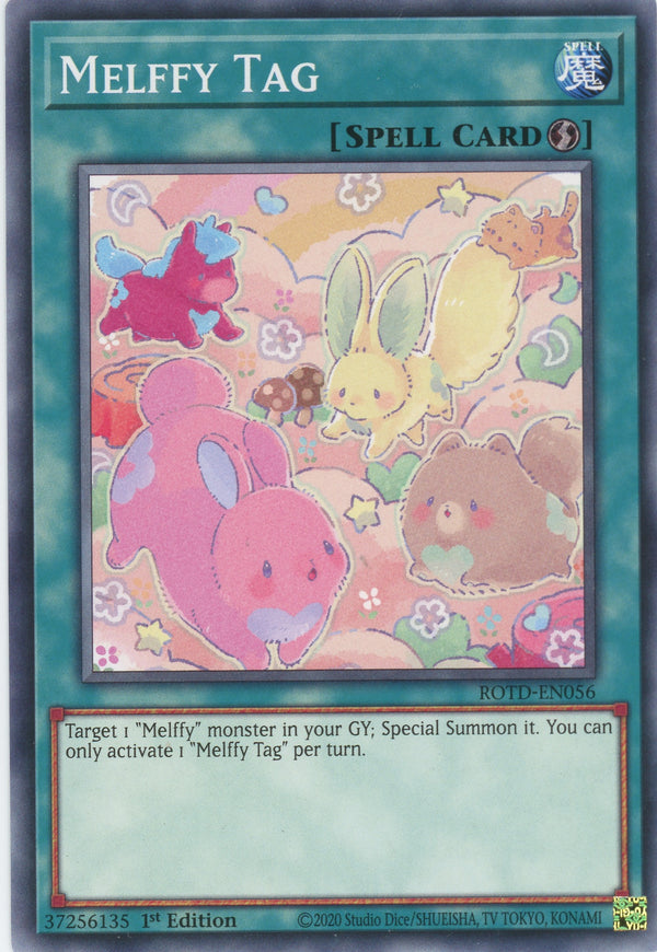 ROTD-EN056 - Melffy Tag - Common - Quick-Play Spell - Rise of the Duelist