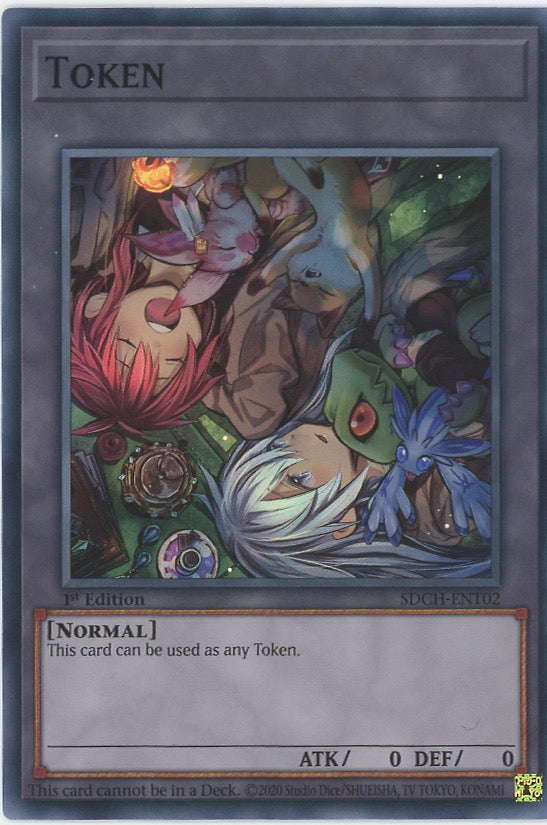 SDCH-ENT02 - Token - Super Rare - Token - Structure Deck Spirit Charme SDCH-ENT02 - Token - Super Rare - Token - Structure Deck Spirit Charme