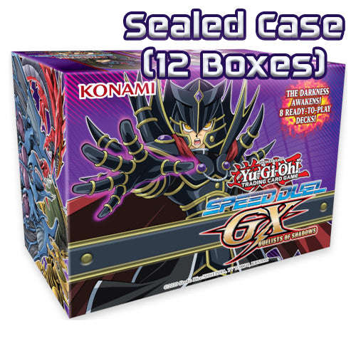 Yugioh Speed Duel GX Duelists of Shadows x12 Sealed Case