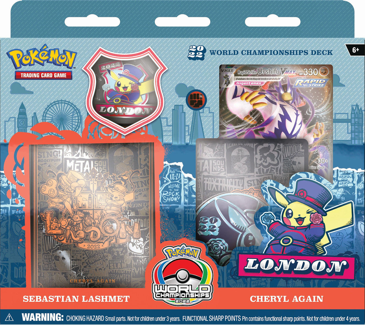 pokemon world championship cards Pokemon World Championship 2022 Deck Sebastian Lashmet