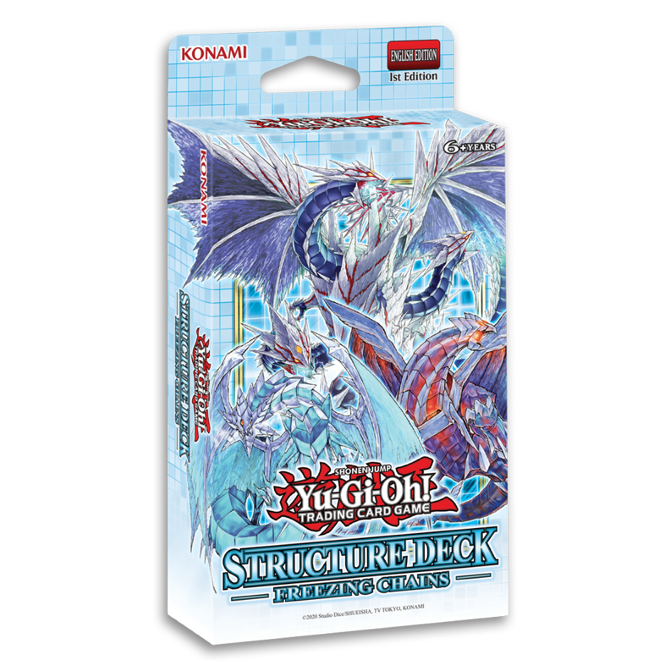 Yugioh Freezing Chains Structure Deck x3