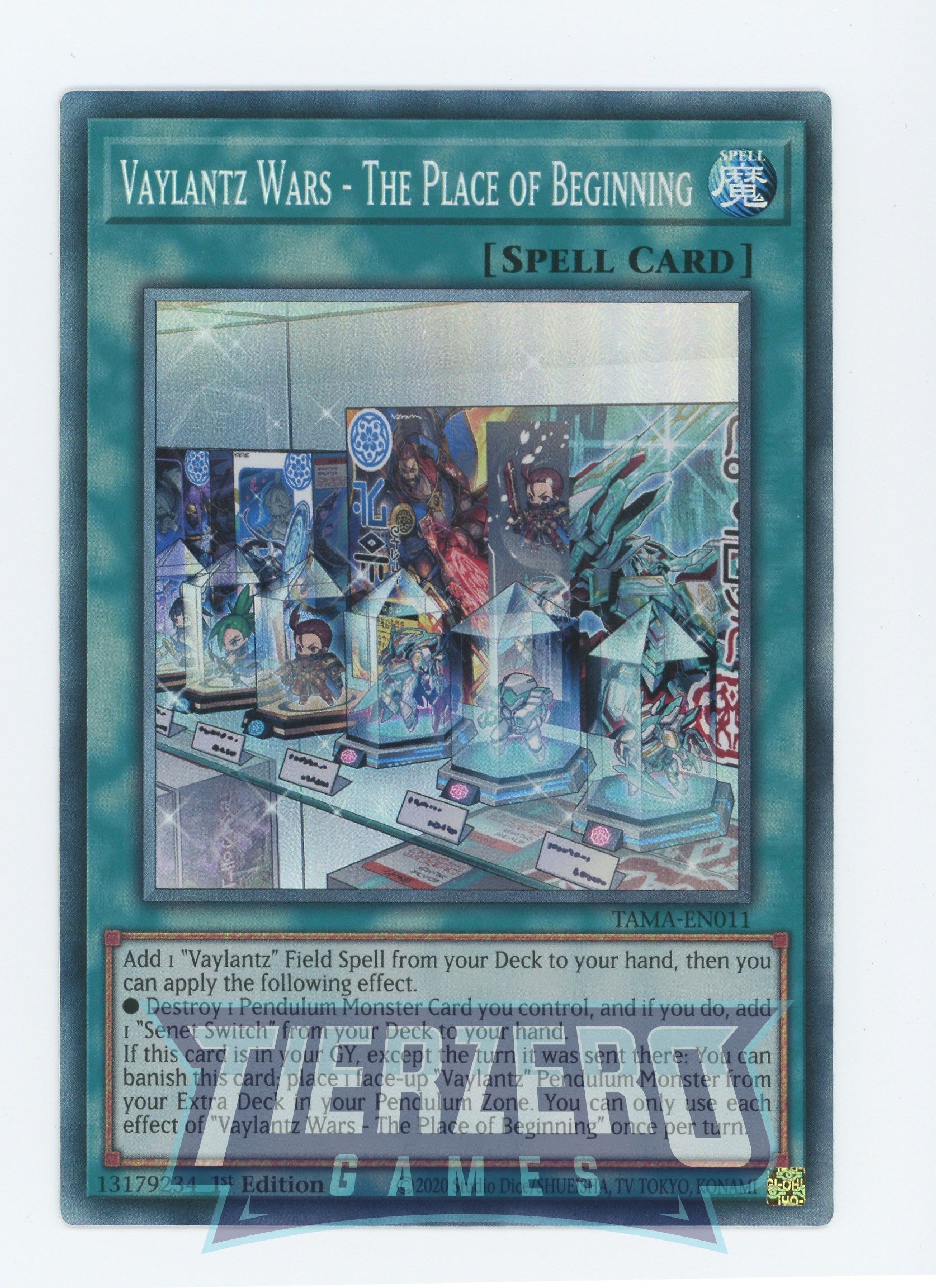 yugioh vaylantz deck TAMA-EN011 - Vaylantz Wars - The Place of Beginning