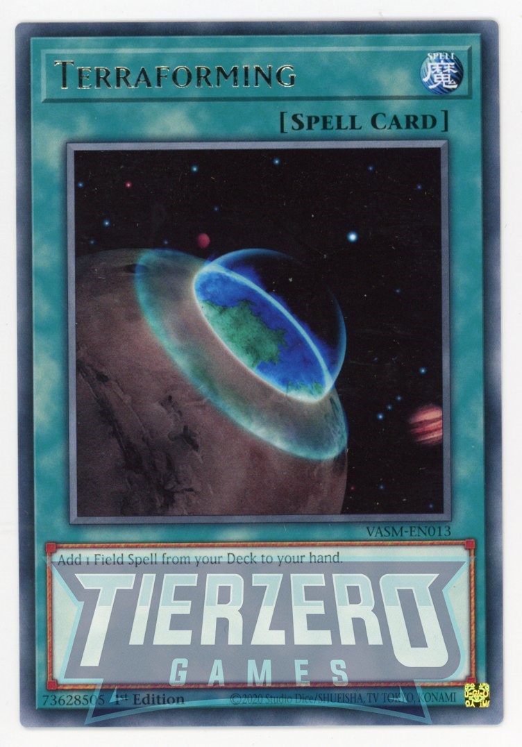 terraforming yugioh card Terraforming - Maximum Gold