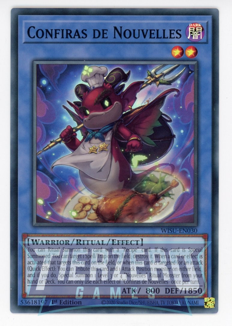 WISU-EN030 - Confiras de Nouvelles - Super Rare - Effect Ritual Monste