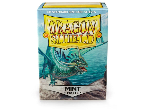 Dragon Shield 100 Mint Matte Standard Sleeves