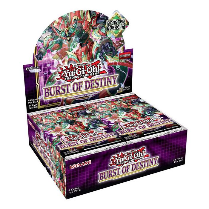 Yugioh Burst of Destiny Booster Box 1x Sealed