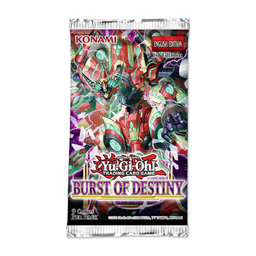 destiny hero booster box Yugioh Burst of Destiny Booster Case (12x Boxes) PRE ORDER