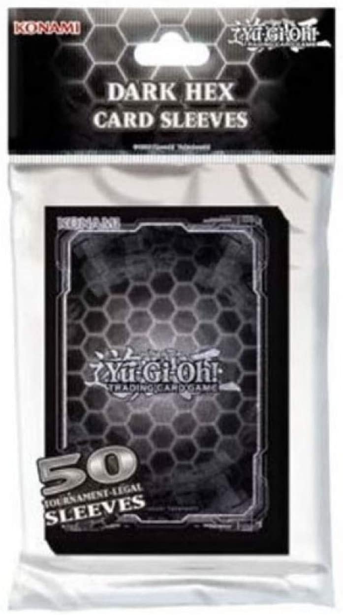Yugioh Dark Hex Sleeves 50 ct Yugioh Dark Hex Sleeves 50 ct