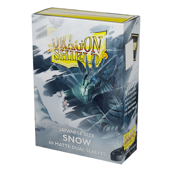 Dragon Shield 60 Snow Dual Matte Small Sleeves
