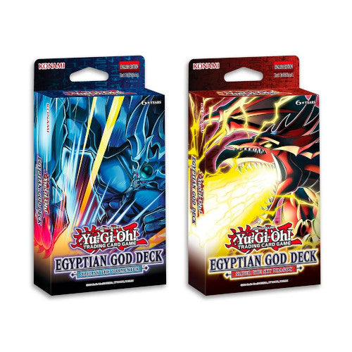 Yugioh Egyptian God Deck Obelisk the Tormentor-Slifer the Sky Dragon x8 Sealed Box