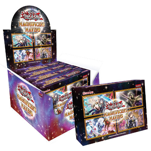 Yugioh Magnificent Mavens 2022 Holiday Box Display ( 6 Mini Boxes)