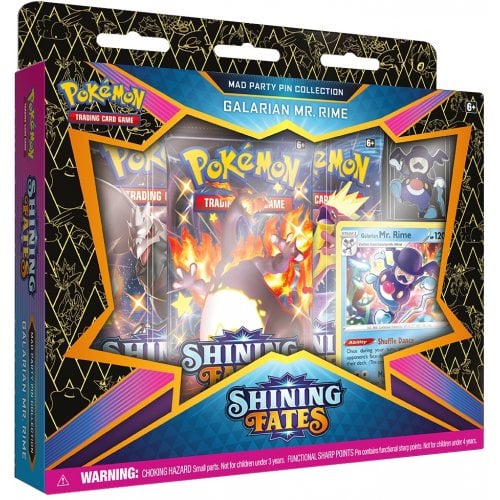 Pokemon Shining Fates Mad Party Pin Collection Mr Rime