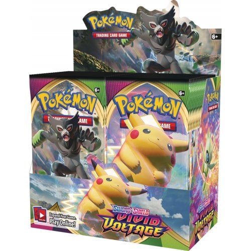 Pokemon SWSH Vivid Voltage Booster Box 36x Packs Pokemon SWSH Vivid Voltage Booster Box 36x Packs