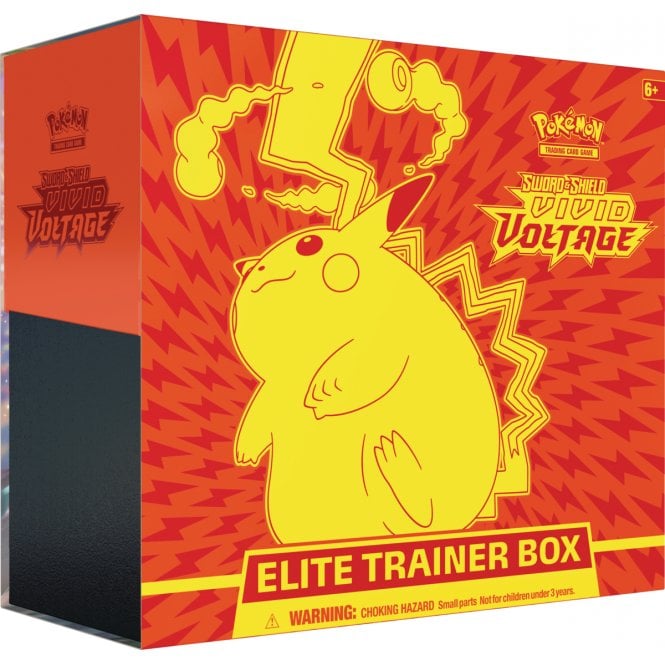 Pokemon Vivid Voltage Elite Trainer Box Sealed (8 Packs) SWSH