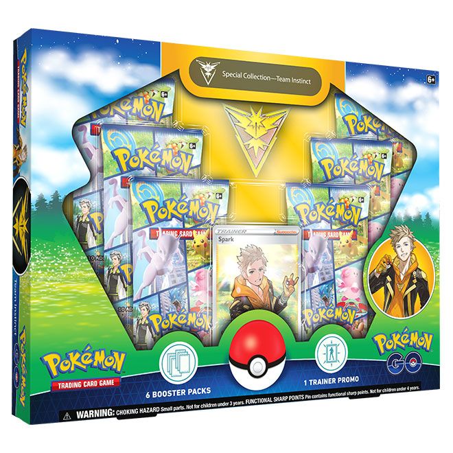 Pokemon Go Team Instinct Special Collection Box
