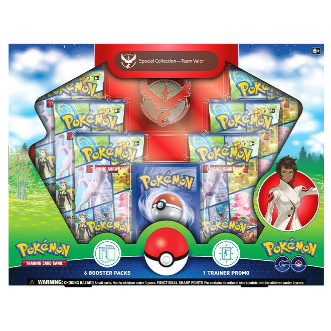 Pokemon Go Team Valor Special Collection Box