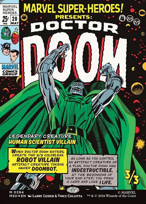 Doctor Doom - Mythic - Marvel Super Heroes - MSH-0394 (Foil)