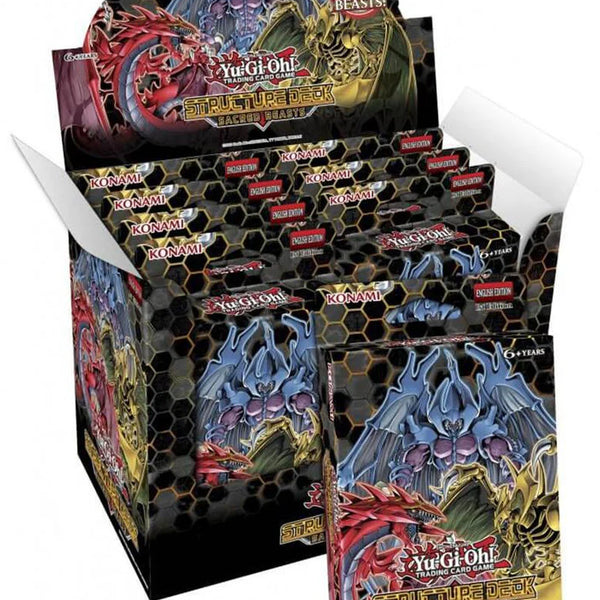Yugioh Sacred Beasts Structure Deck x8 Sealed Box