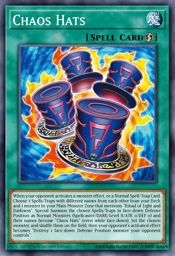 CORI-EN046 - Chaos Magical Hats - Starlight Rare - Chaos Origins