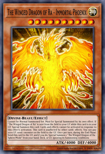 EN046 - DUPO-EN046 - The Winged Dragon of Ra - Immortal Phoenix - Ultra Rare - Effect Monster - 1st-Edition - Duel Power