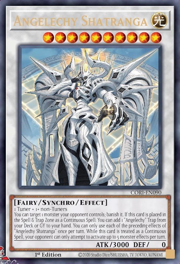 CORI-EN090 - Angelechy Shatranga - Ultra Rare - Chaos Origins