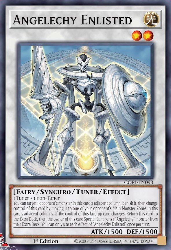 CORI-EN093 - Angelechy Enlisted - Common - Chaos Origins
