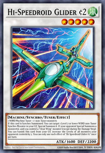 LAVD-ENS35 - Hi-Speedroid Glider 2 - Ultra Rare - Legendary Arc-V Decks