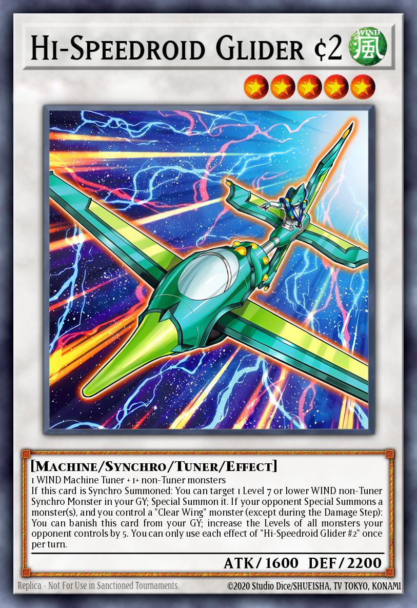 LAVD-ENS35 - Hi-Speedroid Glider 2 - Ultra Rare - Legendary Arc-V Decks