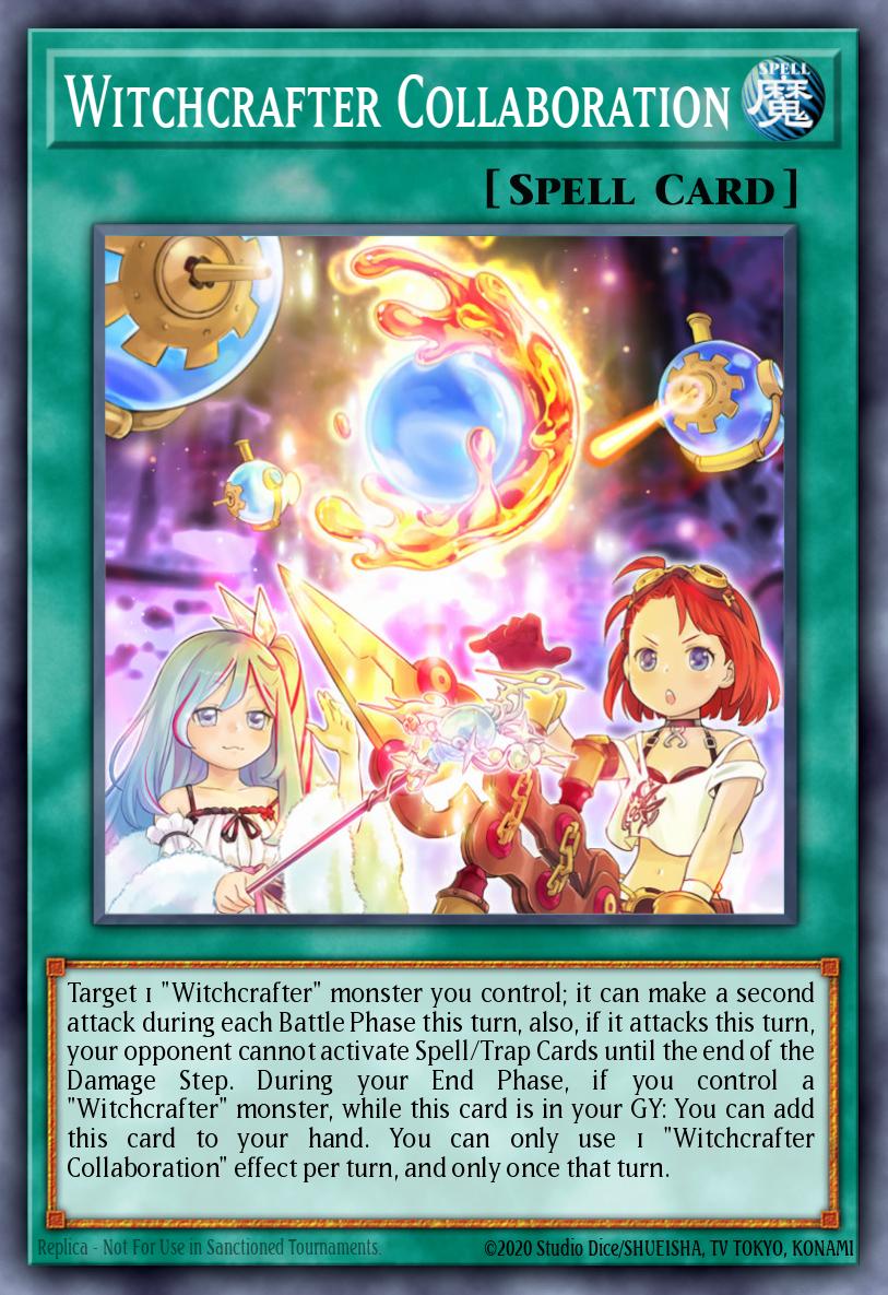 EN022 - INCH-EN022 - Witchcrafter Collaboration - Super Rare - Normal Spell - 1st-Edition - The Infinity Chasers