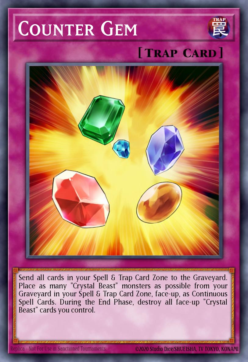 EN113 - LDS1-EN113 - Counter Gem - Common - Normal Trap - Legendary Duelists Season 1