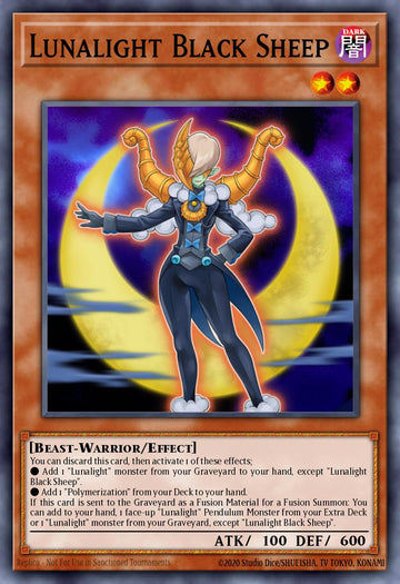 LAVD-ENL02 - Lunalight Black Sheep - Common - Legendary Arc-V Decks