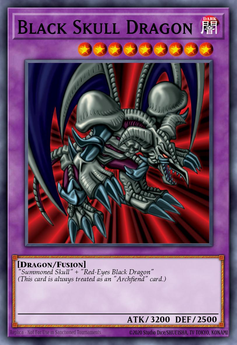 EN012 - LDS1-EN012 - Black Skull Dragon - Common - Fusion Monster - Legendary Duelists Season 1