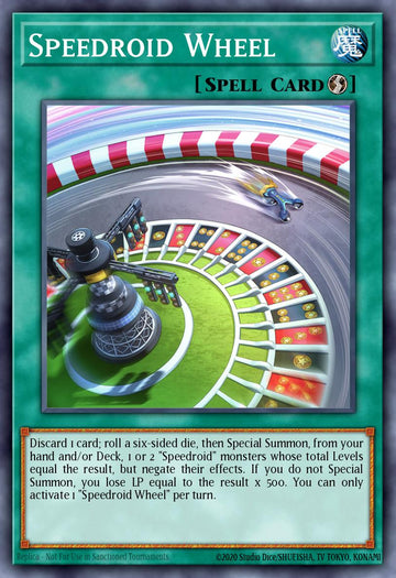 LAVD-ENS19 - Speedroid Wheel - Common - Legendary Arc-V Decks