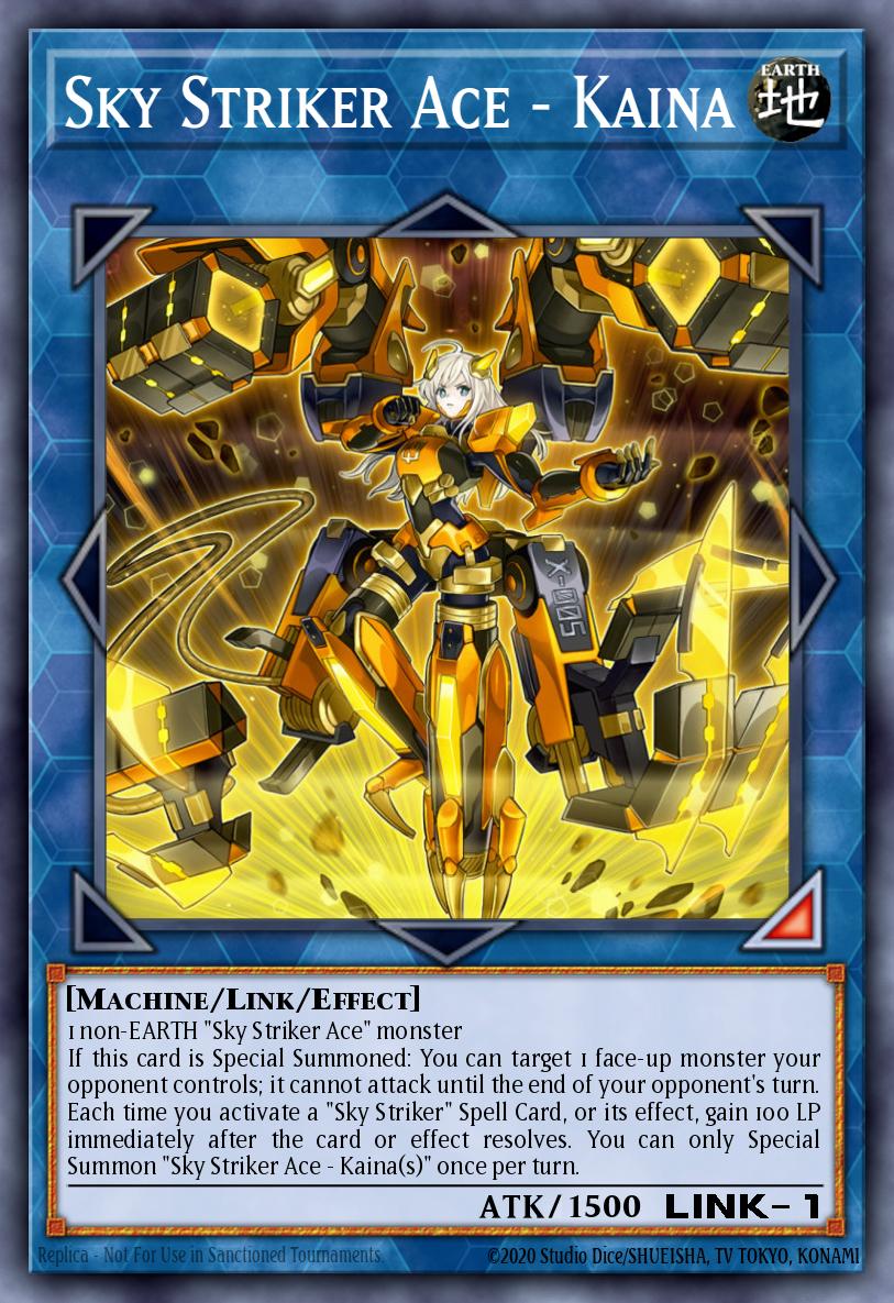 EN002 - OP11-IT002 - Sky Striker Ace - Kaina - Ultimate Rare - -