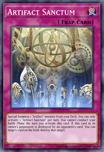 EN075 - BLAR-EN075 - Artifact Sanctum - Ultra Rare - Normal Trap - Battles of Legend Armageddon