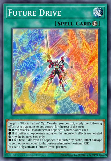 EN038 - LED6-EN038 - Future Drive - Rare - Quick-Play Spell - Legendary Duelists 6 Magical Hero