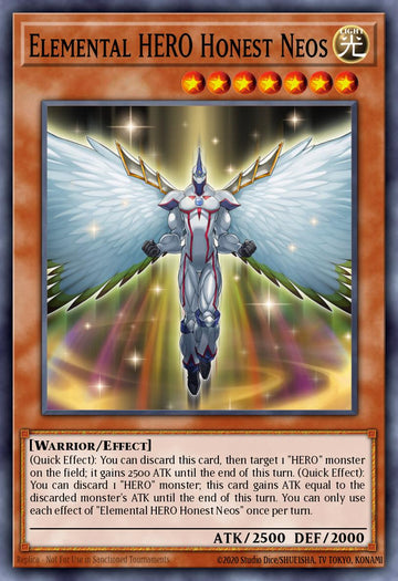 EN019 - LED6-EN019 - Elemental HERO Honest Neos - Super Rare - Effect Monster - Legendary Duelists 6 Magical Hero