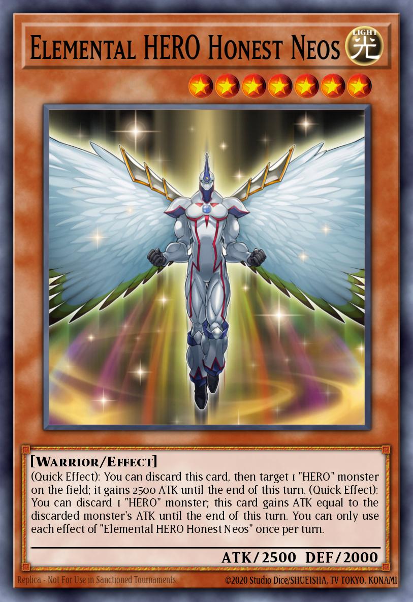 EN019 - LED6-EN019 - Elemental HERO Honest Neos - Super Rare - Effect Monster - Legendary Duelists 6 Magical Hero