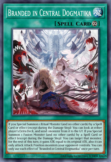 EN138 - MP23-EN138 - Branded in Central Dogmatika - Rare - Continuous Spell - 25th Anniversary Duelist Heroes Tin