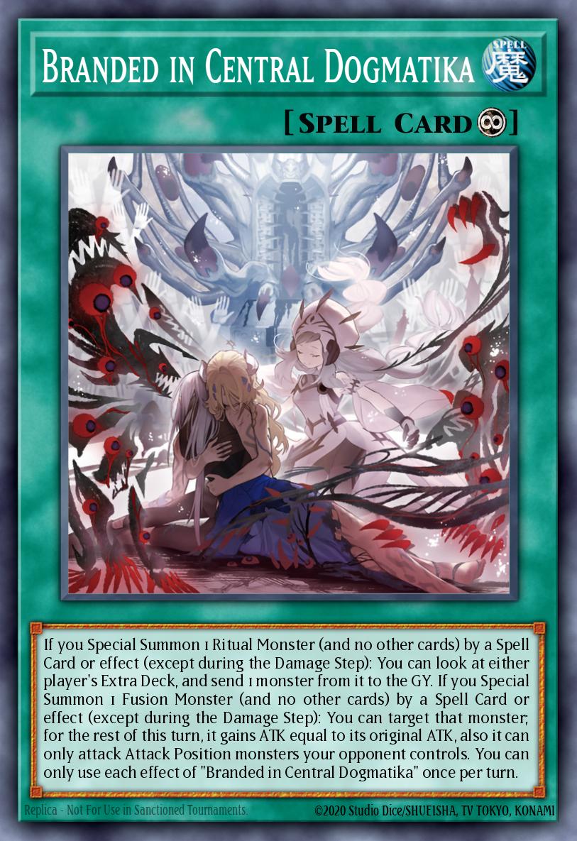 EN138 - MP23-EN138 - Branded in Central Dogmatika - Rare - Continuous Spell - 25th Anniversary Duelist Heroes Tin