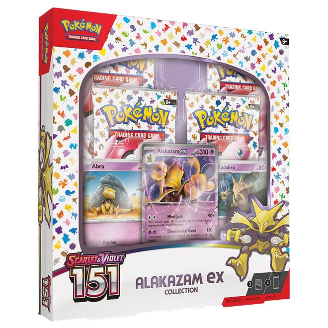 Pokemon Scarlet & Violet 151 - Alakazam ex Collection Box