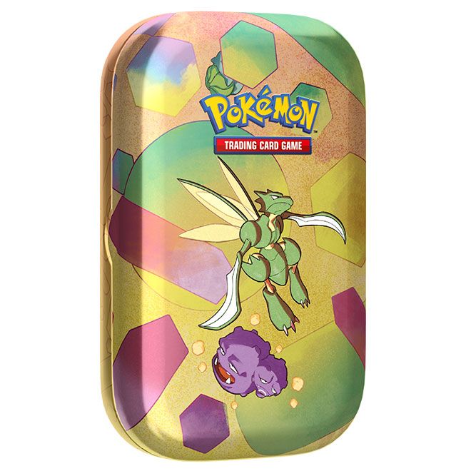 Pokemon Scarlet & Violet 151 Mini Tin - Scyther & Weezing