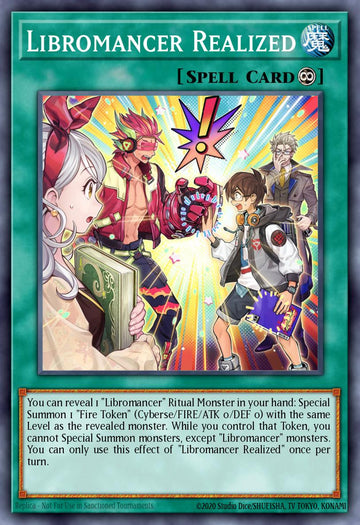 EN113 - MP23-EN113 - Libromancer Realized - Common - Continuous Spell - 25th Anniversary Duelist Heroes Tin
