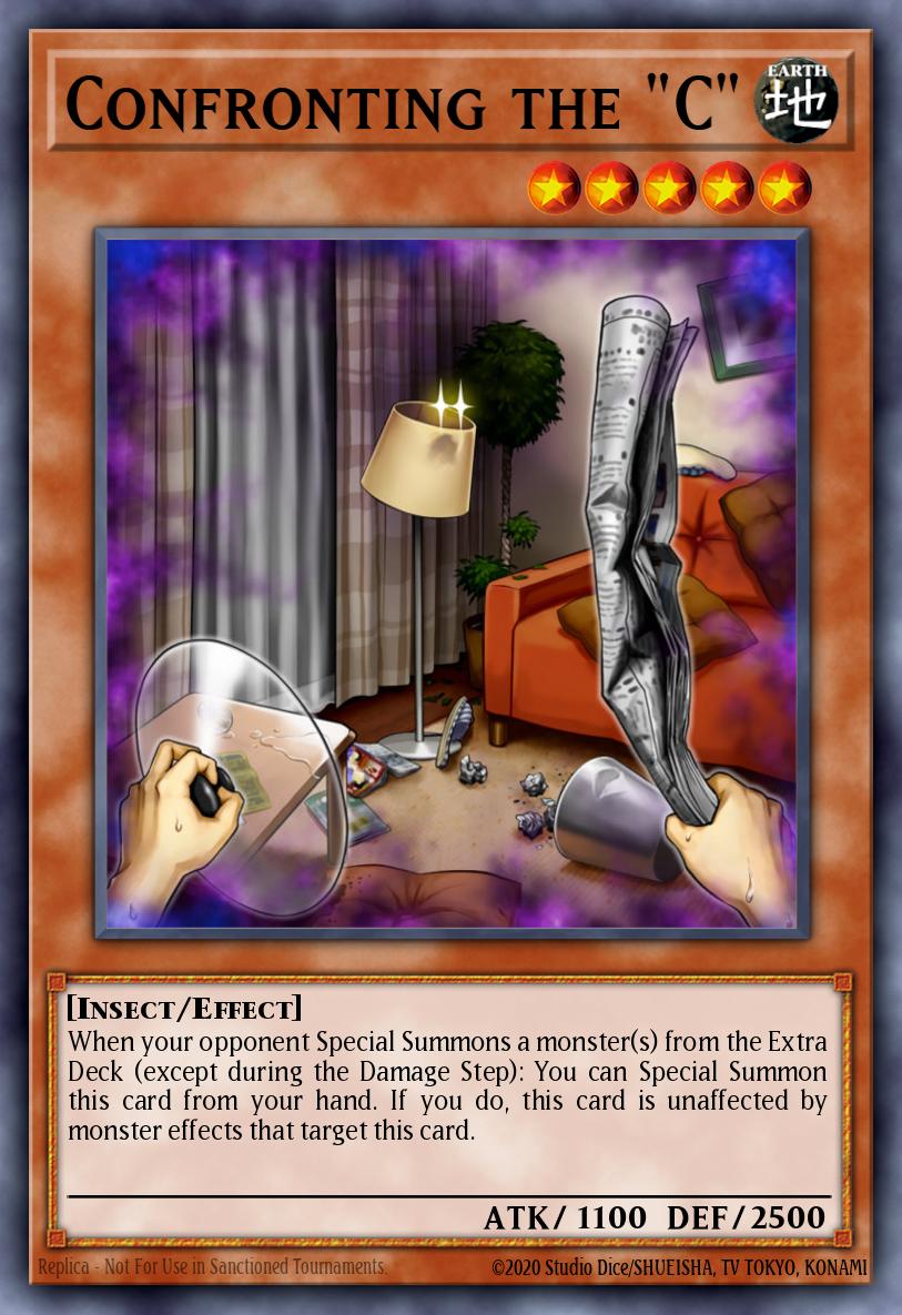 INCH-EN040 - INCH-EN040 - Confronting the C"" - Super Rare - Effect Monster - 1st-Edition - The Infinity Chasers