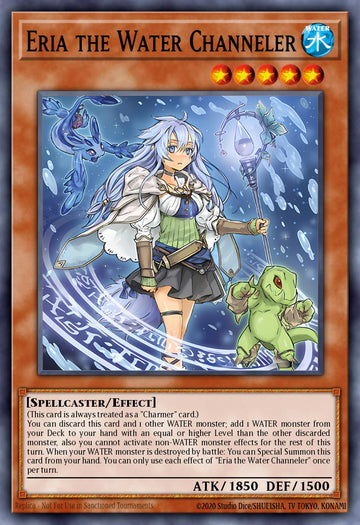 ROTA-EN023 - ROTA-EN023 - Eria the Water Channeler - Quarter Century Secret Rare - - Rage of The Abyss