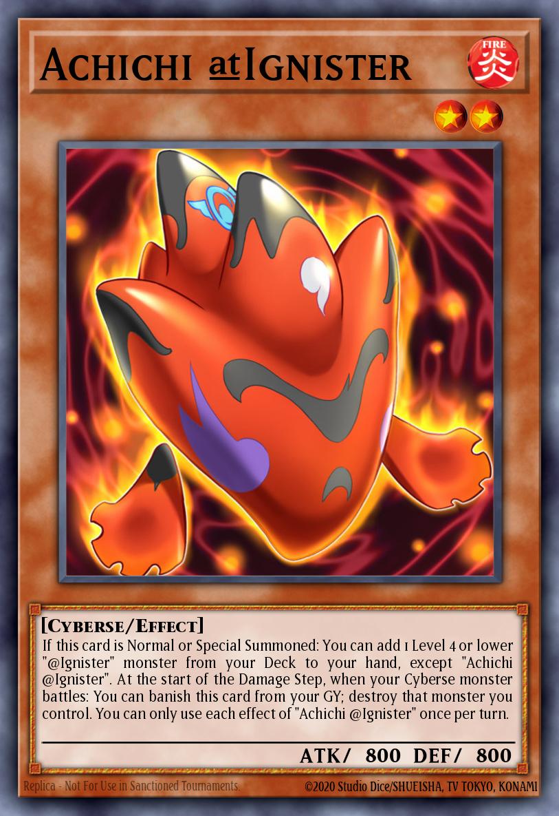 EN004 - IGAS-EN004 - "Achichi @Ignister" - Secret Rare - Effect Monster -   - Ignition Assault
