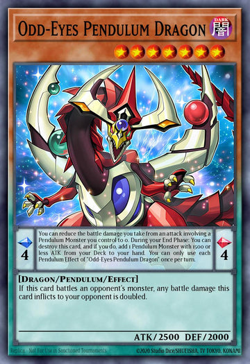 EN105 - DUPO-EN105-Odd-Eyes Pendulum Dragon-Ultra Rare-Effect Pendulum Monster-1st-Edition-Duel Power