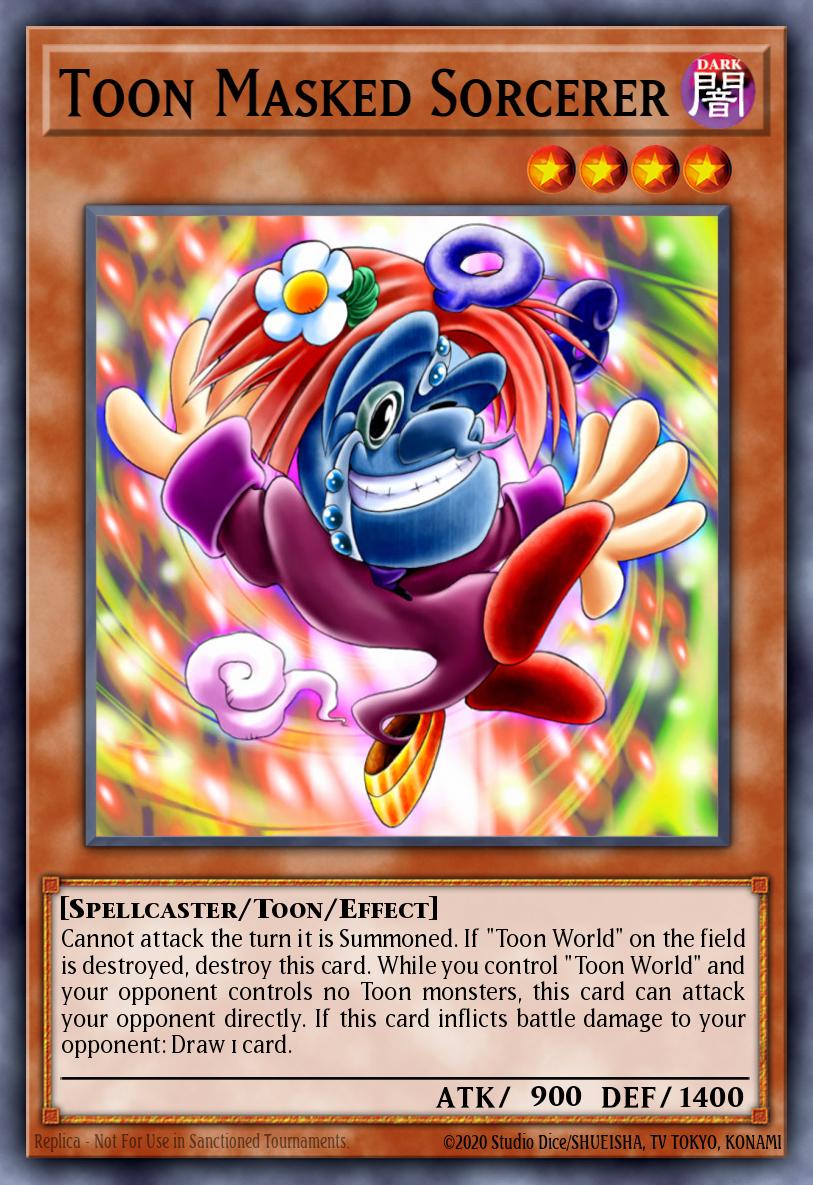 EN058 - LDS1-EN058 - Toon Masked Sorcerer - Common - Toon monster - Legendary Duelists Season 1