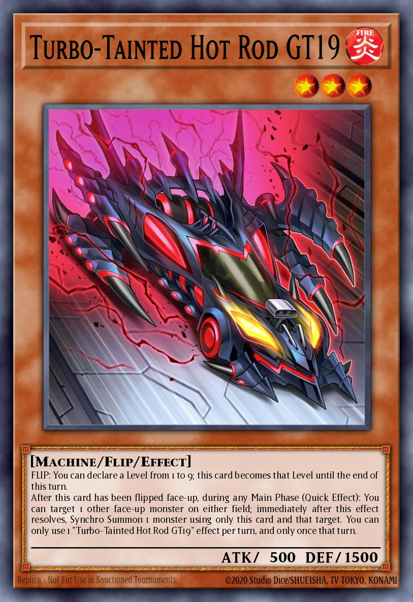 EN181 - MP23-EN181 - Turbo-Tainted Hot Rod GT19 - Common - Flip Tuner monster - 25th Anniversary Duelist Heroes Tin
